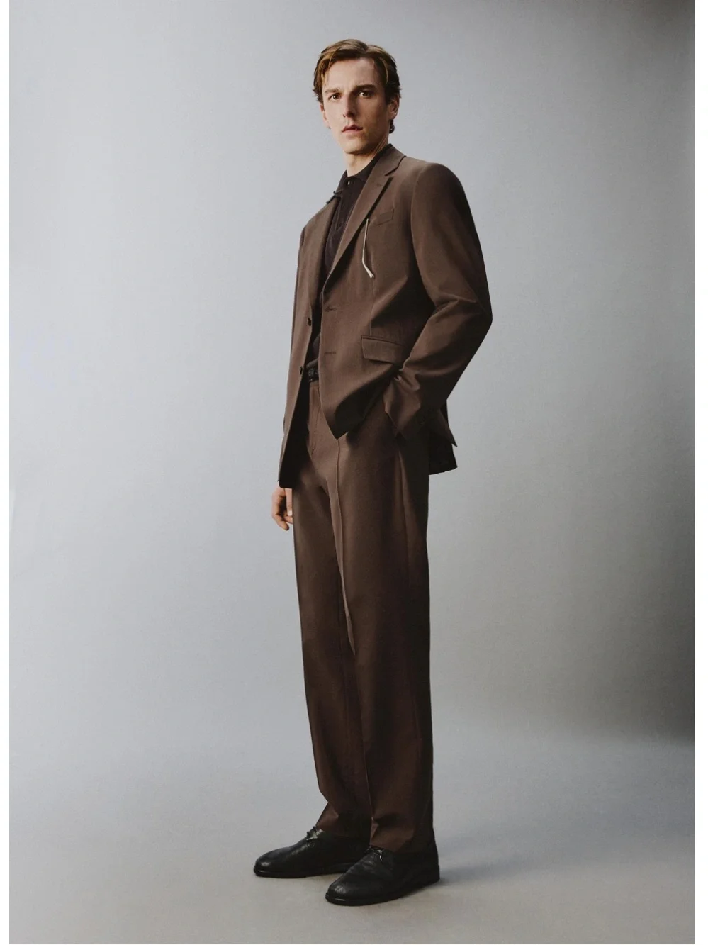 Zara Men's Turquoise Suit Blazer